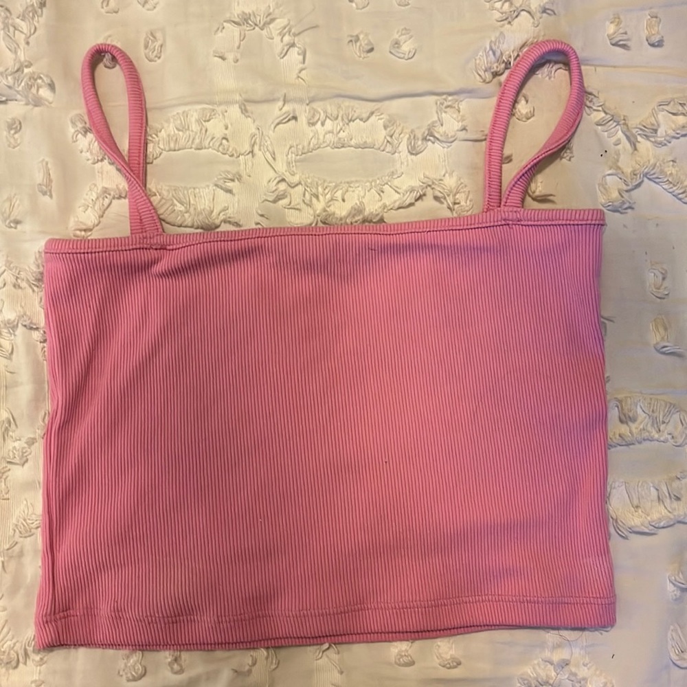 Brandy Melville Basic Pink Tank